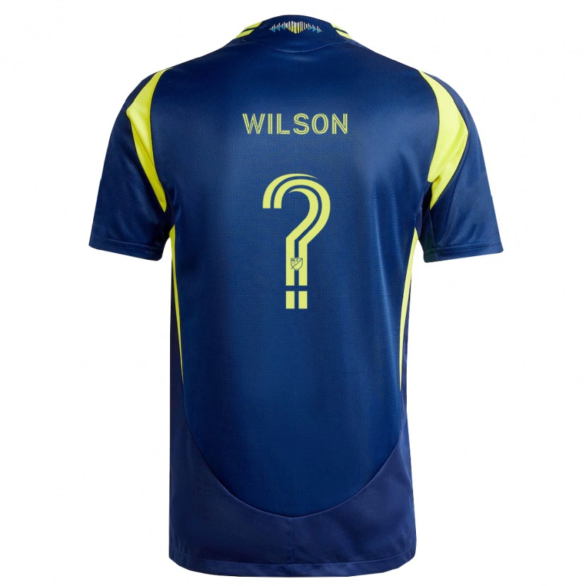 Danxen Homem Camisola Dominic Wilson #0 Amarelo Azul Marinho Alternativa 2026/27 Camisa Brasil