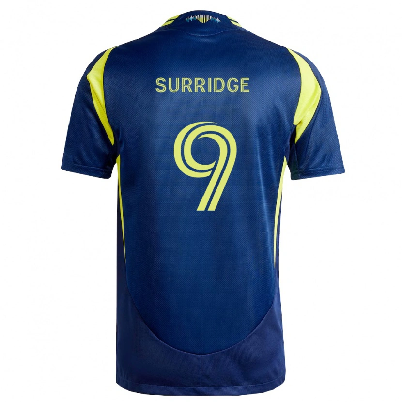 Danxen Homem Camisola Sam Surridge #9 Amarelo Azul Marinho Alternativa 2026/27 Camisa Brasil