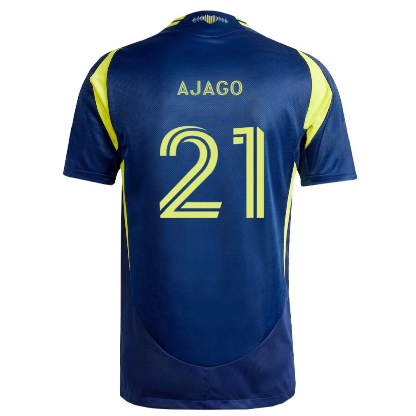 Danxen Homem Camisola Forster Ajago #21 Amarelo Azul Marinho Alternativa 2026/27 Camisa Brasil