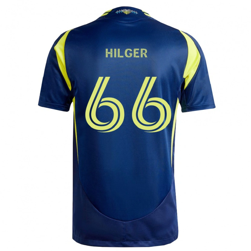 Danxen Homem Camisola Brooks Hilger #66 Amarelo Azul Marinho Alternativa 2026/27 Camisa Brasil