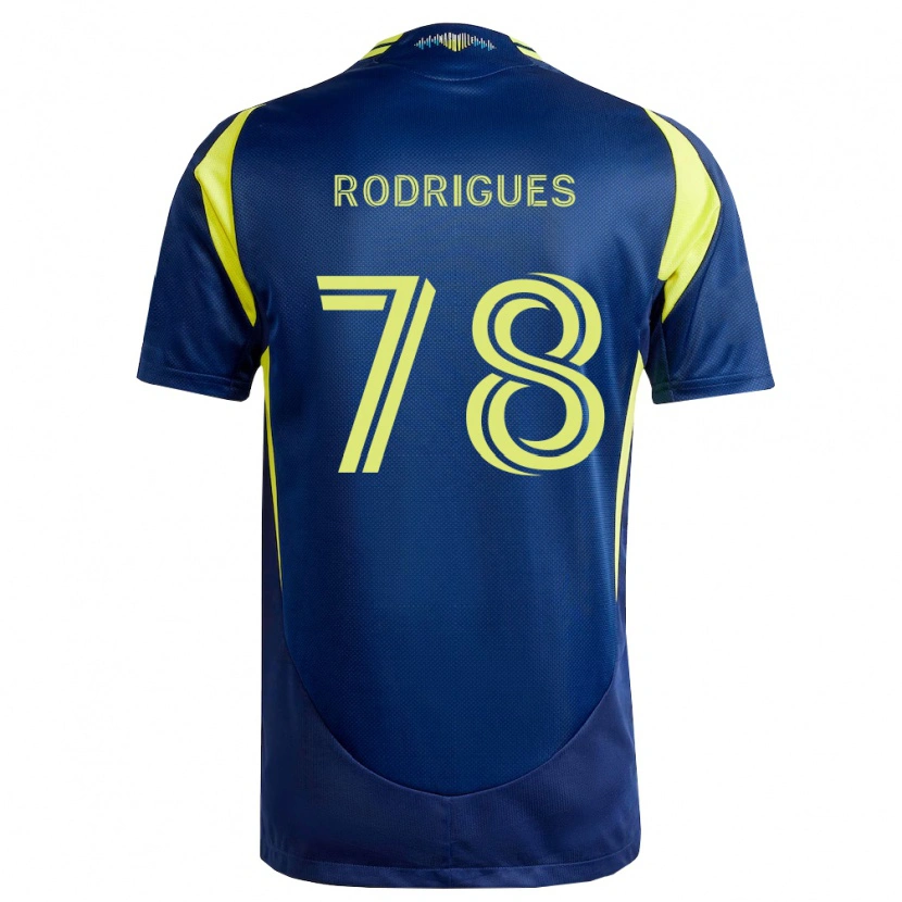 Danxen Homem Camisola Giuliano Rodrigues #78 Amarelo Azul Marinho Alternativa 2026/27 Camisa Brasil