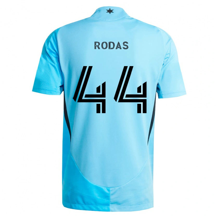 Danxen Homem Camisola Geremy Rodas #44 Azul Claro Preto Alternativa 2026/27 Camisa Brasil