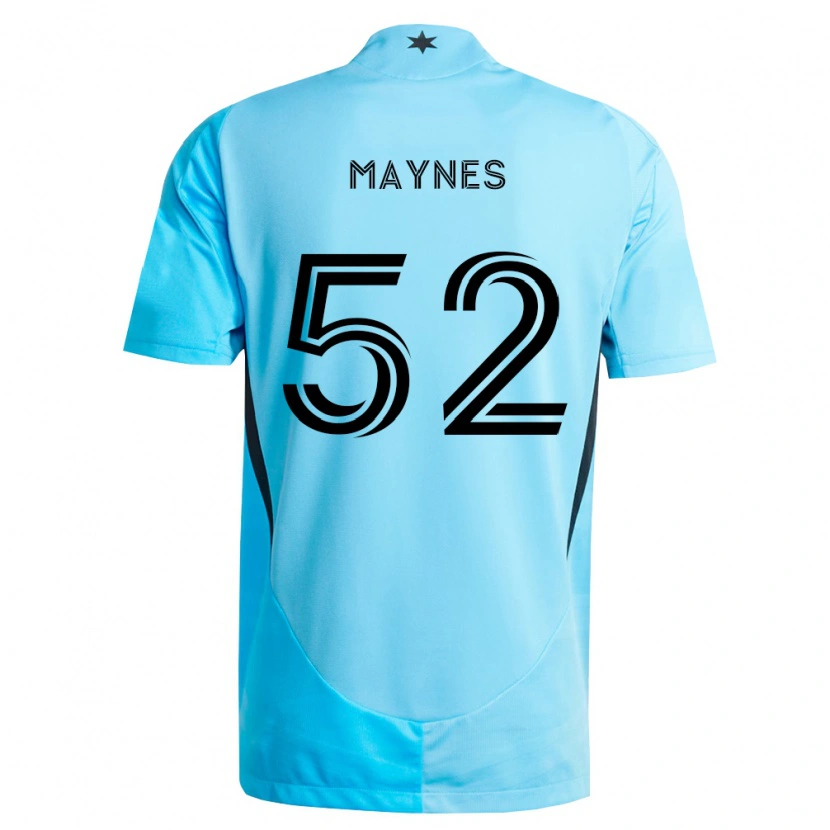 Danxen Homem Camisola Sullivan Maynes #52 Azul Claro Preto Alternativa 2026/27 Camisa Brasil