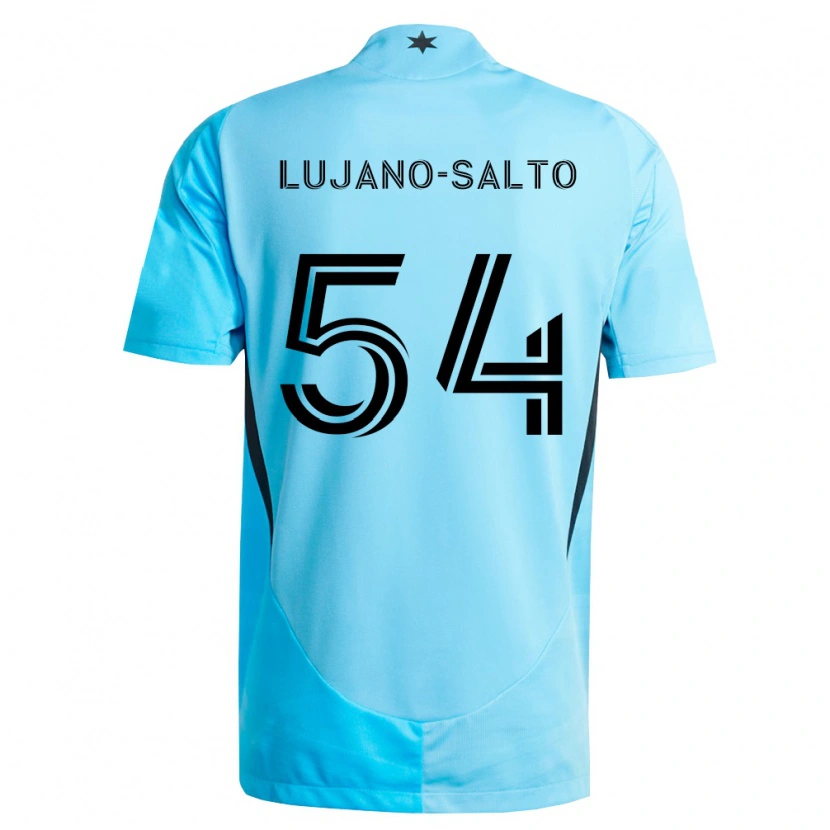 Danxen Homem Camisola Ramon Lujano-Salto #54 Azul Claro Preto Alternativa 2026/27 Camisa Brasil