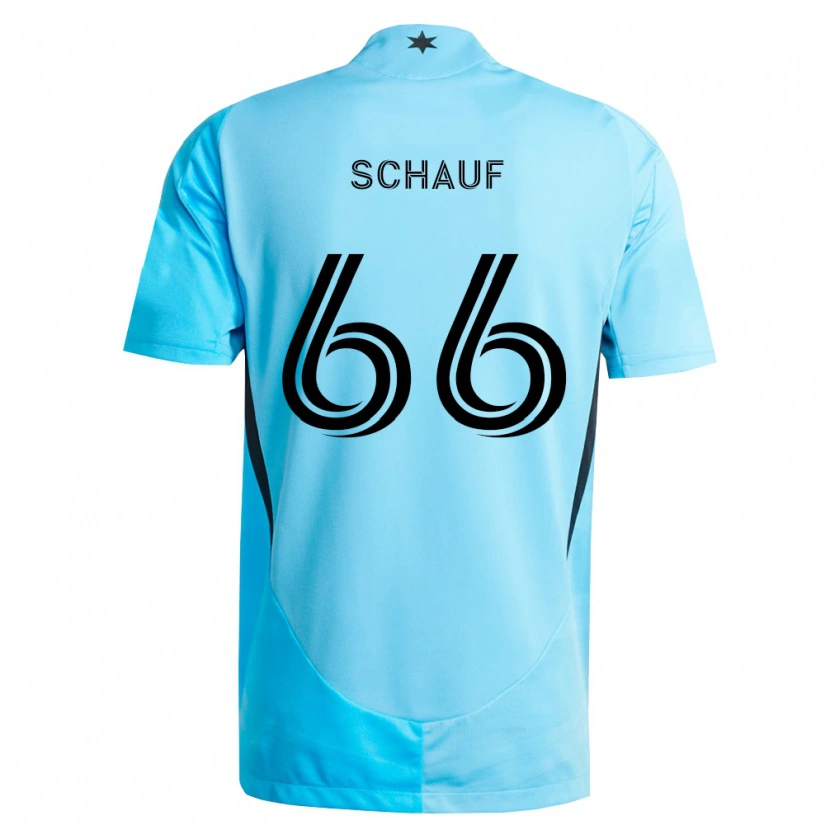 Danxen Homem Camisola Brody Schauf #66 Azul Claro Preto Alternativa 2026/27 Camisa Brasil