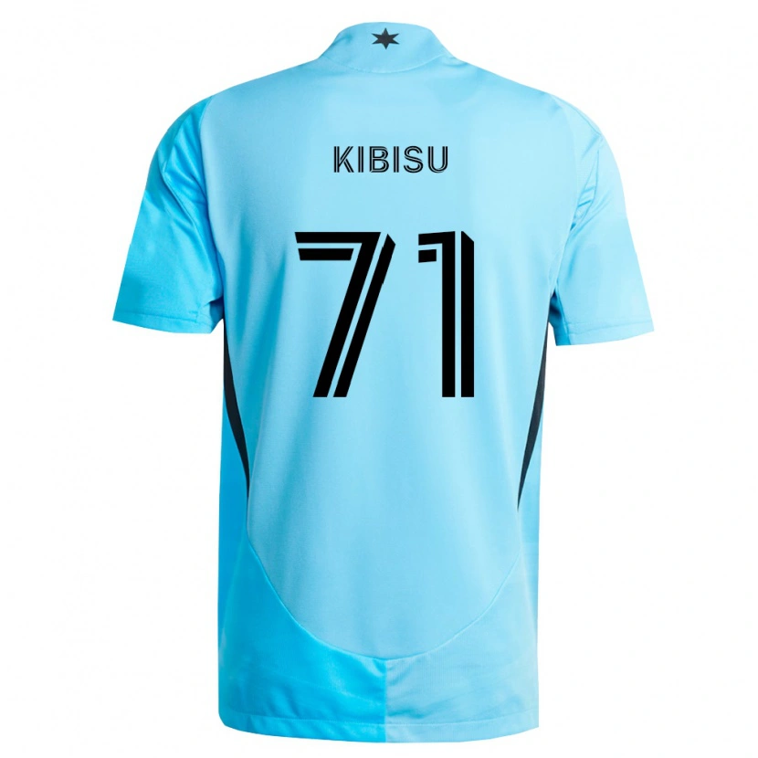 Danxen Homem Camisola Jabari Kibisu #71 Azul Claro Preto Alternativa 2026/27 Camisa Brasil