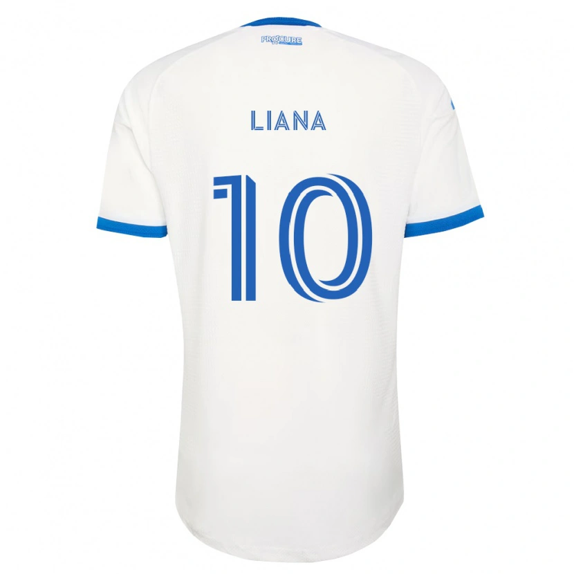 Danxen Homem Camisola Tarasco Liana #10 Azul Celeste Branco Alternativa 2026/27 Camisa Brasil