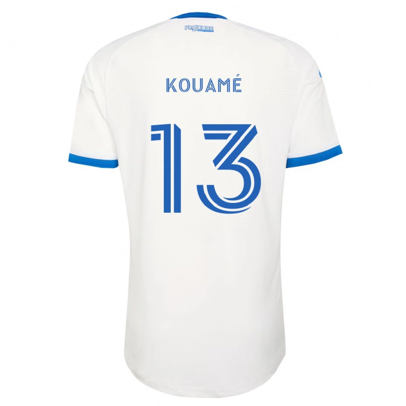 Danxen Homem Camisola Rafael Kouamé #13 Azul Celeste Branco Alternativa 2026/27 Camisa Brasil