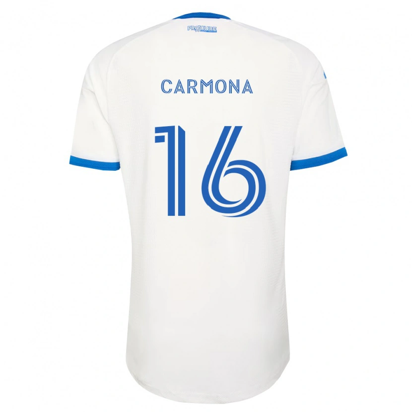 Danxen Homem Camisola Wikelman Carmona #16 Azul Celeste Branco Alternativa 2026/27 Camisa Brasil