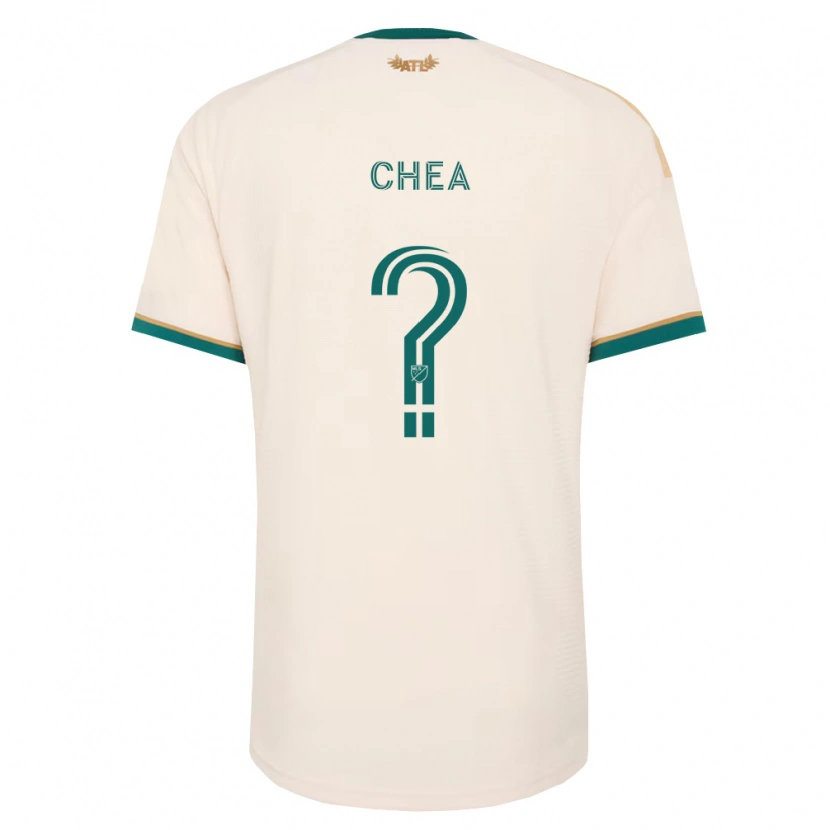 Danxen Homem Camisola Williver Chea #0 Verde Champanhe Alternativa 2026/27 Camisa Brasil