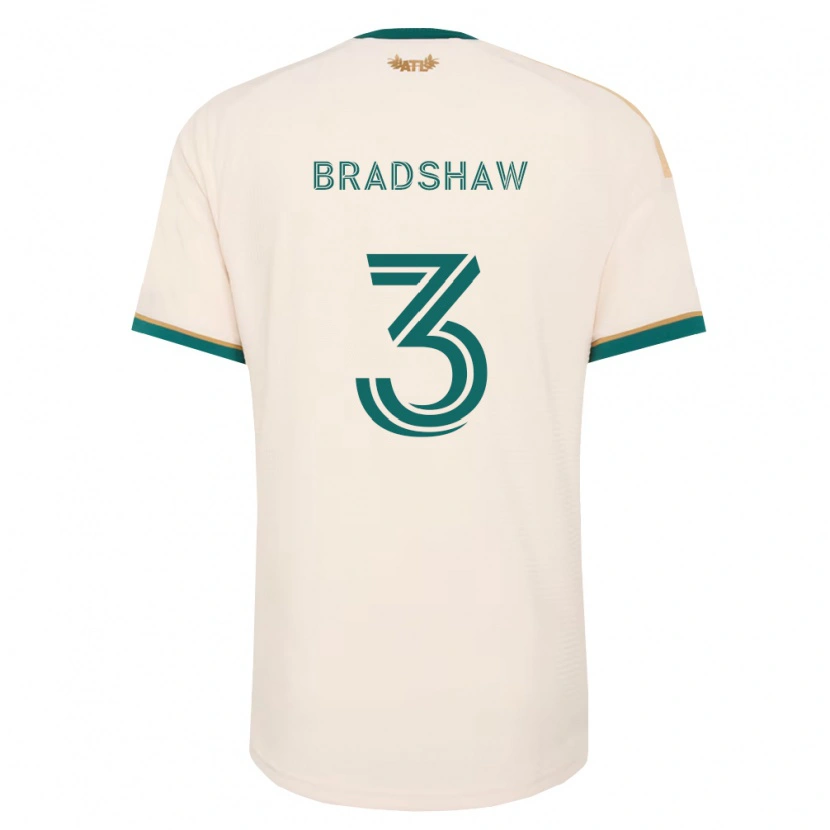 Danxen Homem Camisola Jalani Bradshaw #3 Verde Champanhe Alternativa 2026/27 Camisa Brasil