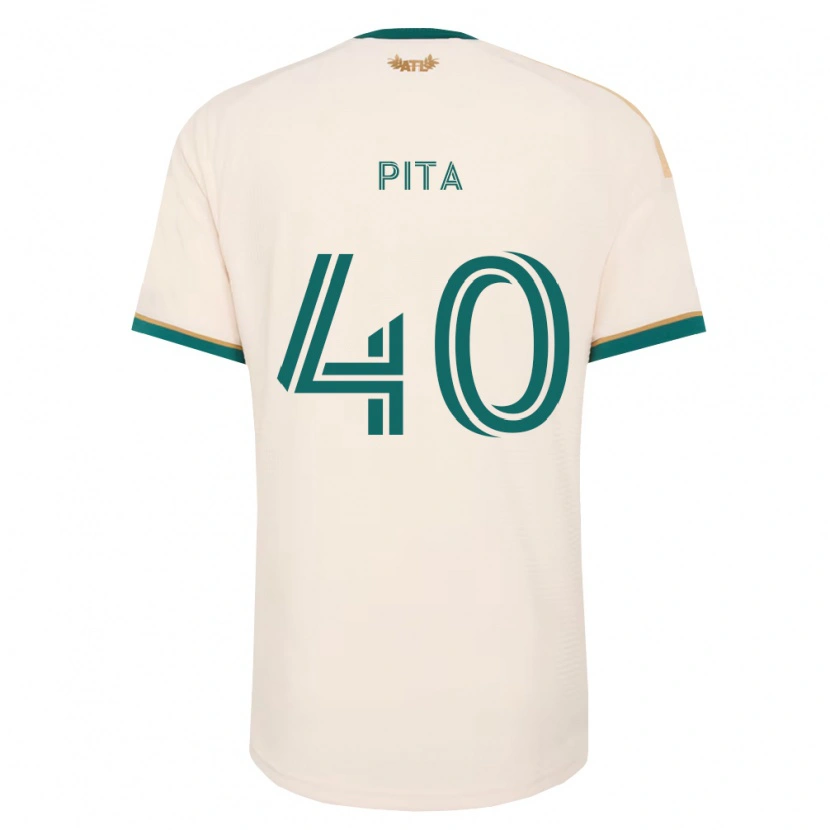 Danxen Homem Camisola Santiago Pita #40 Verde Champanhe Alternativa 2026/27 Camisa Brasil