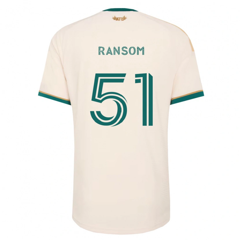 Danxen Homem Camisola Jonathan Ransom #51 Verde Champanhe Alternativa 2026/27 Camisa Brasil