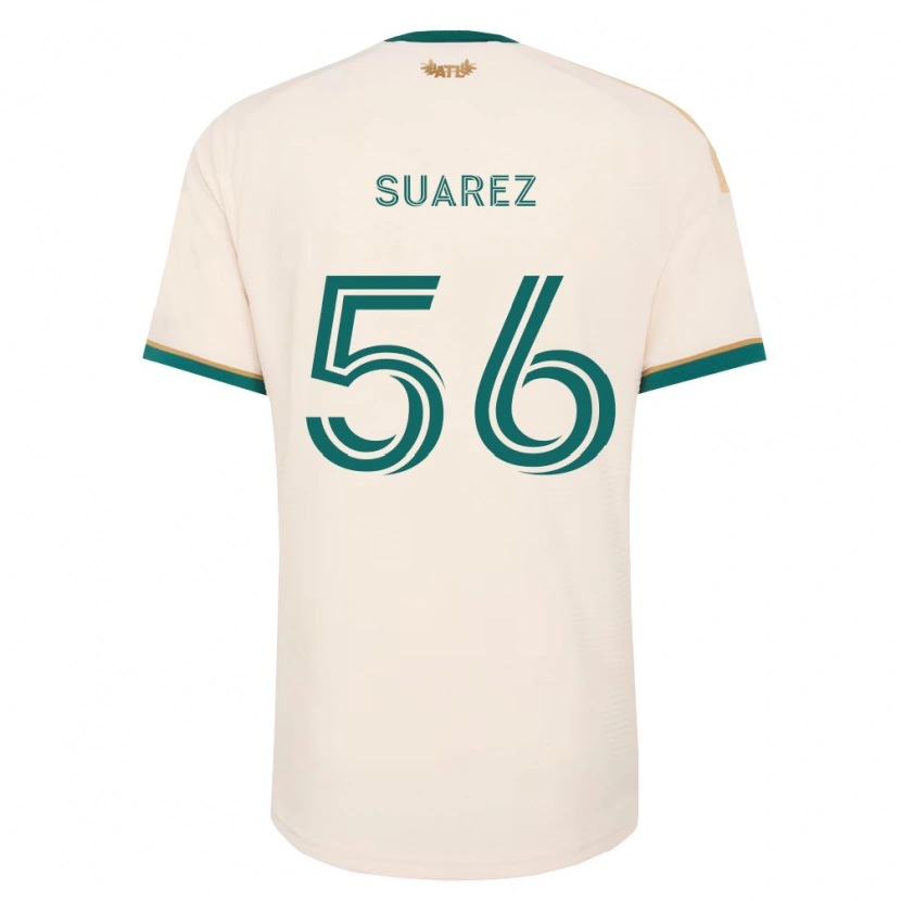 Danxen Homem Camisola Ignacio Suarez #56 Verde Champanhe Alternativa 2026/27 Camisa Brasil