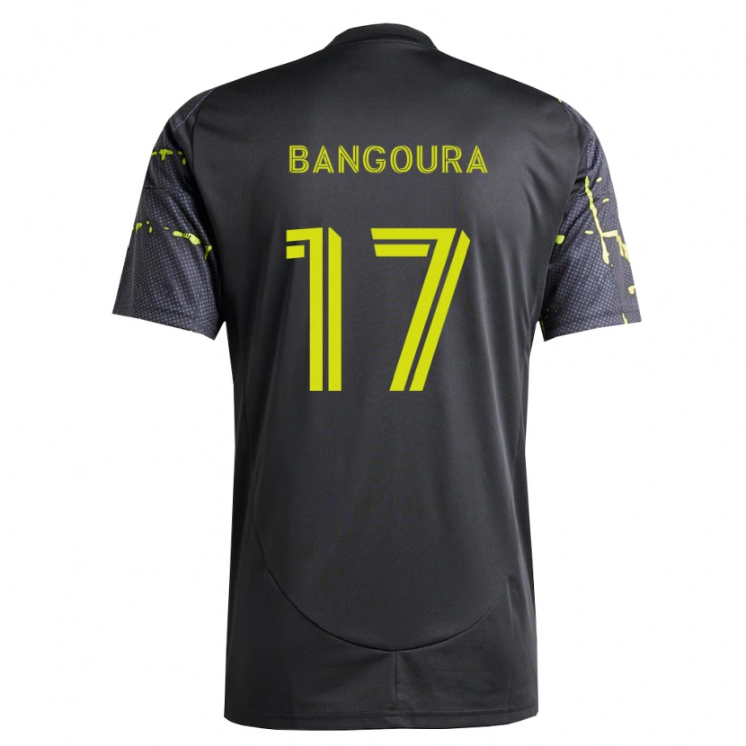 Danxen Homem Camisola Sekou Bangoura #17 Amarelo Fluorescente Preto Alternativa 2026/27 Camisa Brasil