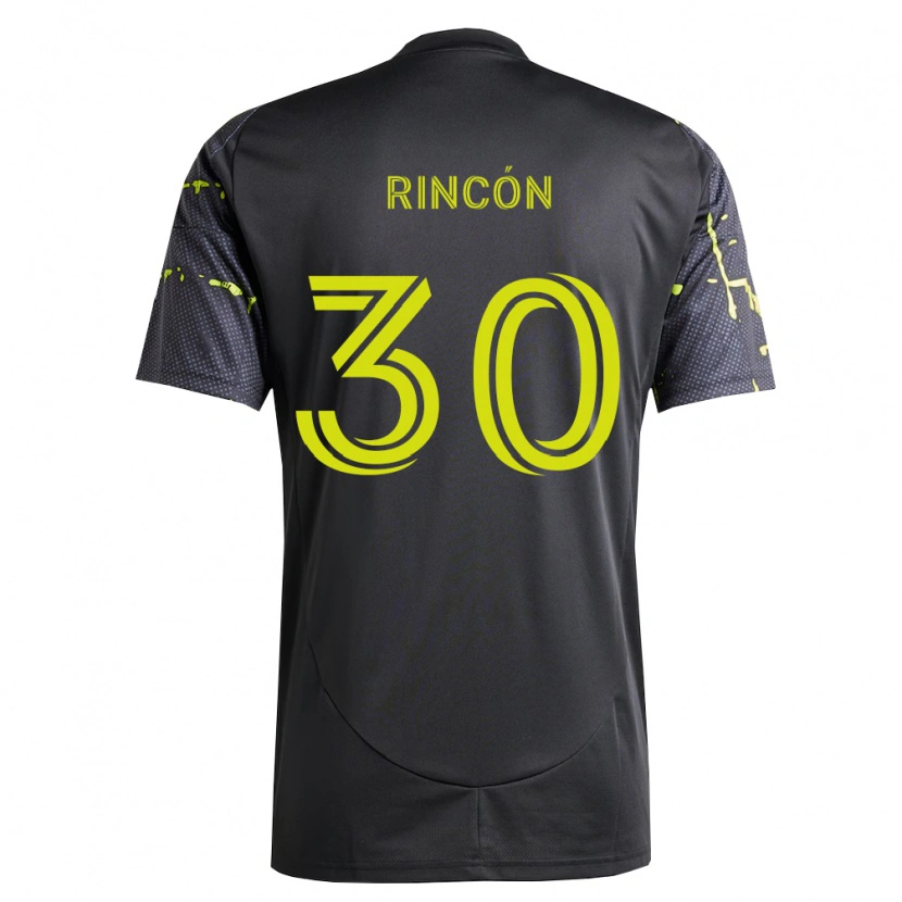 Danxen Homem Camisola Nicolás Rincón #30 Amarelo Fluorescente Preto Alternativa 2026/27 Camisa Brasil