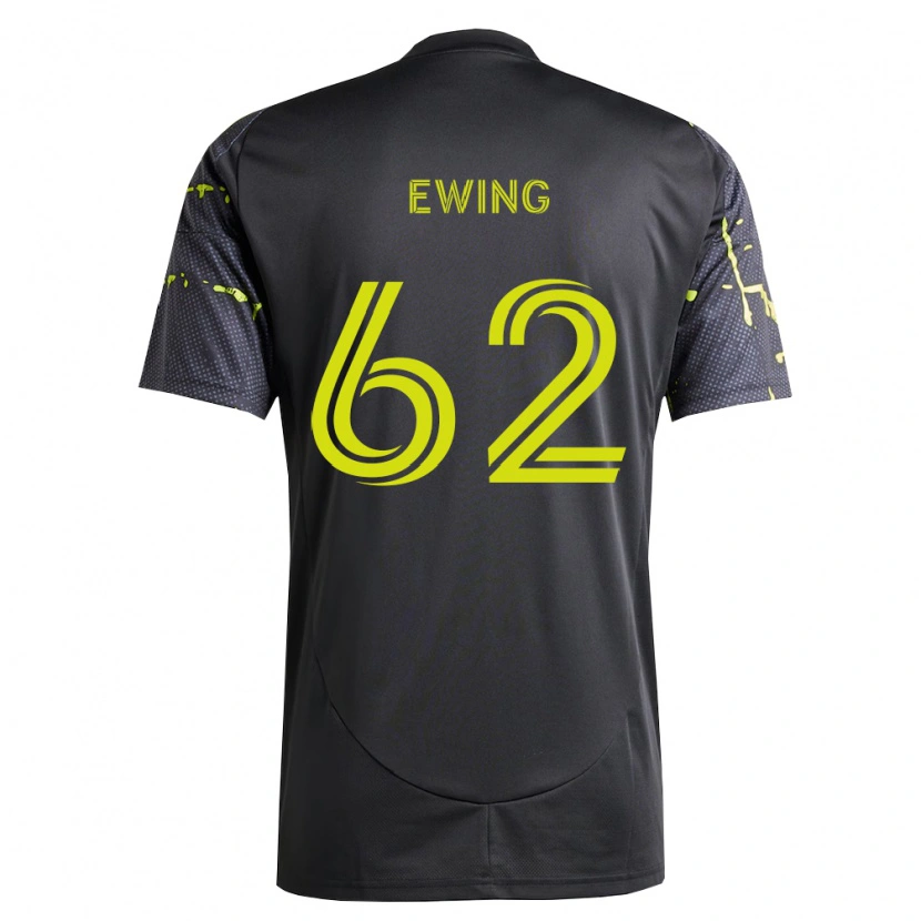 Danxen Homem Camisola Immanuel Ewing #62 Amarelo Fluorescente Preto Alternativa 2026/27 Camisa Brasil