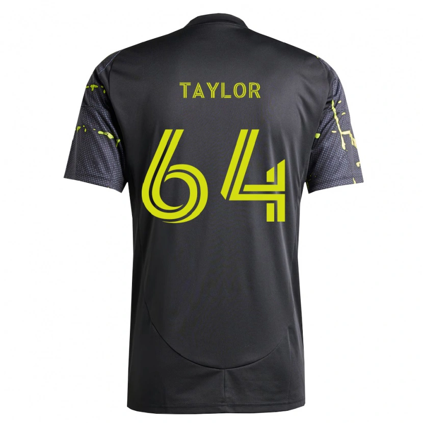 Danxen Homem Camisola Oneal Taylor #64 Amarelo Fluorescente Preto Alternativa 2026/27 Camisa Brasil