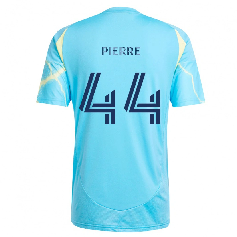 Danxen Homem Camisola Neil Pierre #44 Azul Claro Preto Amarelo Claro Alternativa 2026/27 Camisa Brasil