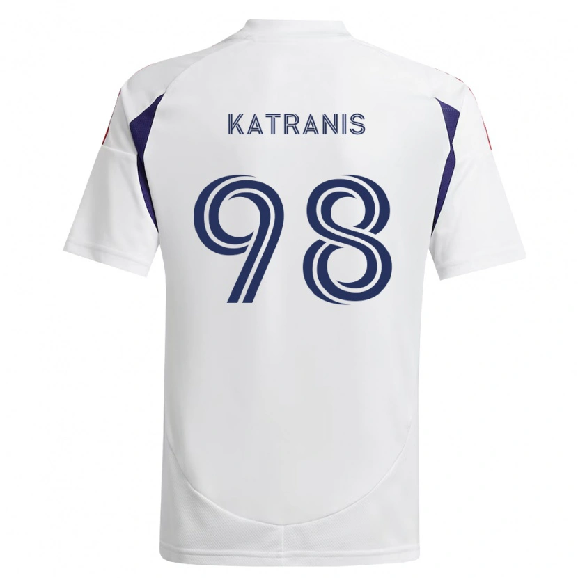 Danxen Homem Camisola Alexandros Katranis #98 Azul Real Vermelho Marrom Alternativa 2026/27 Camisa Brasil