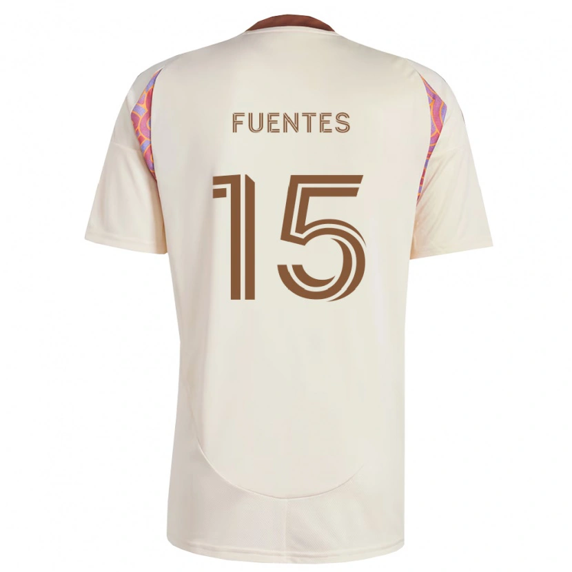 Danxen Homem Camisola Gabriel Fuentes #15 Rosa Off-White Alternativa 2026/27 Camisa Brasil