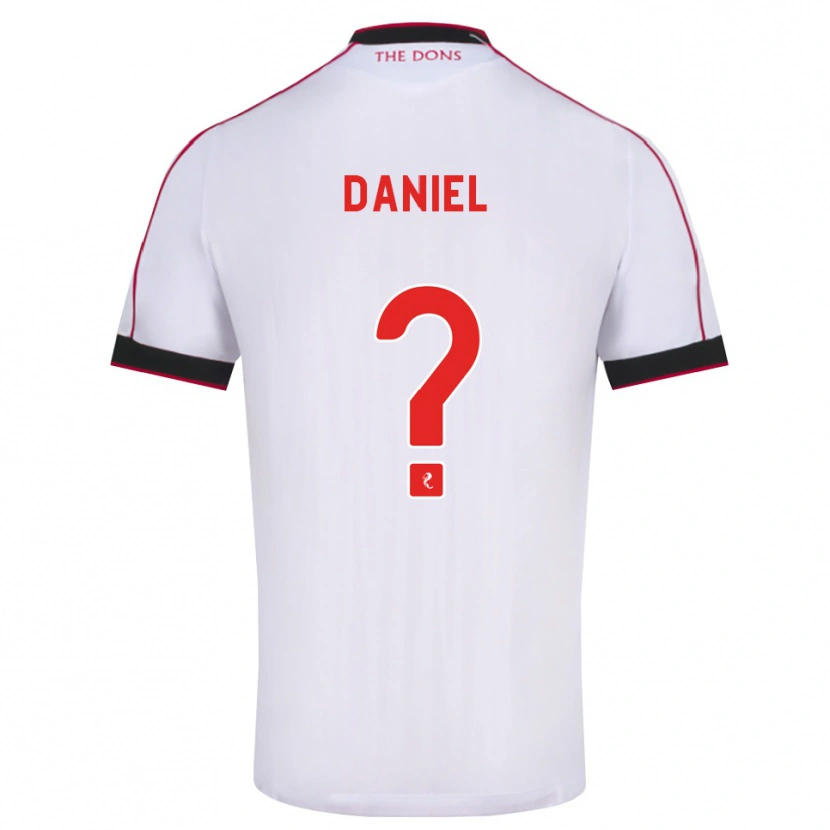 Danxen Homem Camisola Holly Daniel #0 Preto Vermelho Branco Alternativa 2026/27 Camisa Brasil