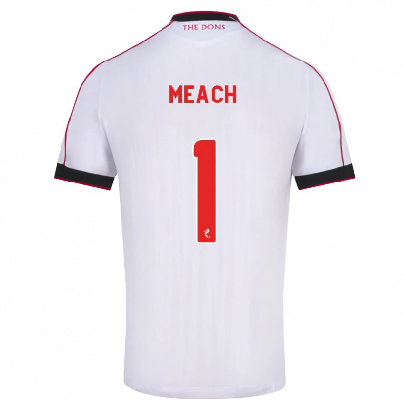 Danxen Homem Camisola Aaliyah-Jay Meach #1 Preto Vermelho Branco Alternativa 2026/27 Camisa Brasil