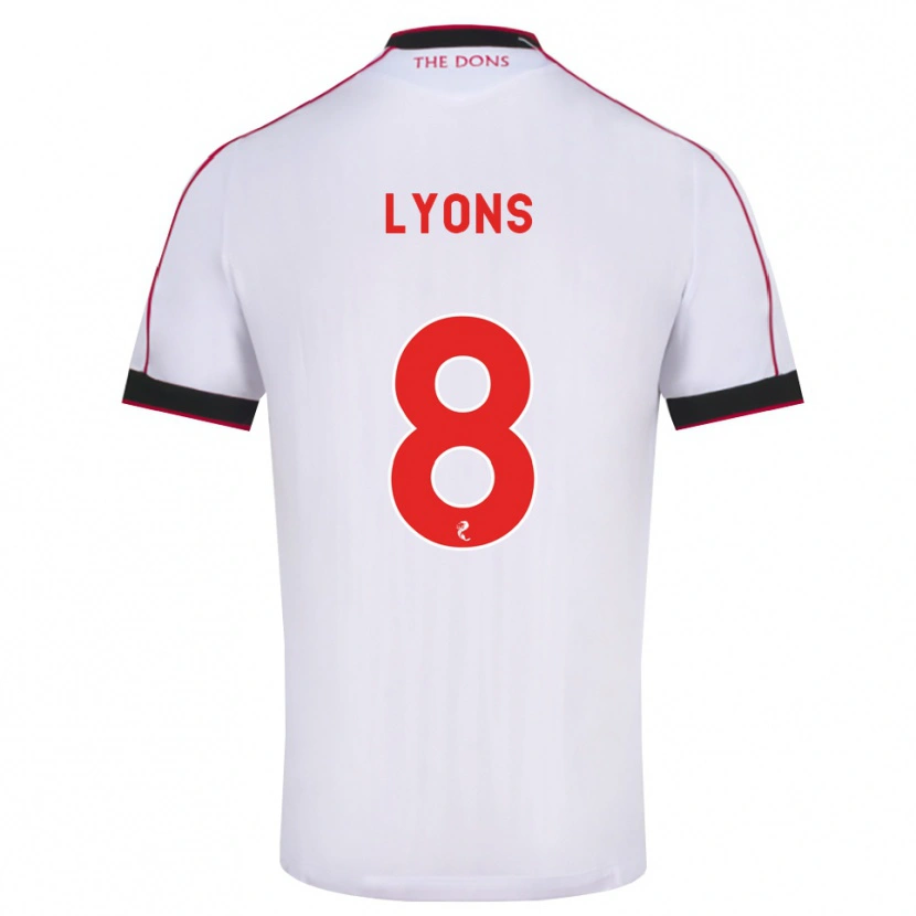 Danxen Homem Camisola Brad Lyons #8 Preto Vermelho Branco Alternativa 2026/27 Camisa Brasil