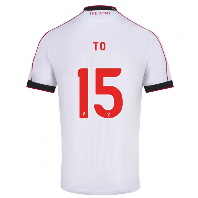 Danxen Homem Camisola Zack To #15 Preto Vermelho Branco Alternativa 2026/27 Camisa Brasil