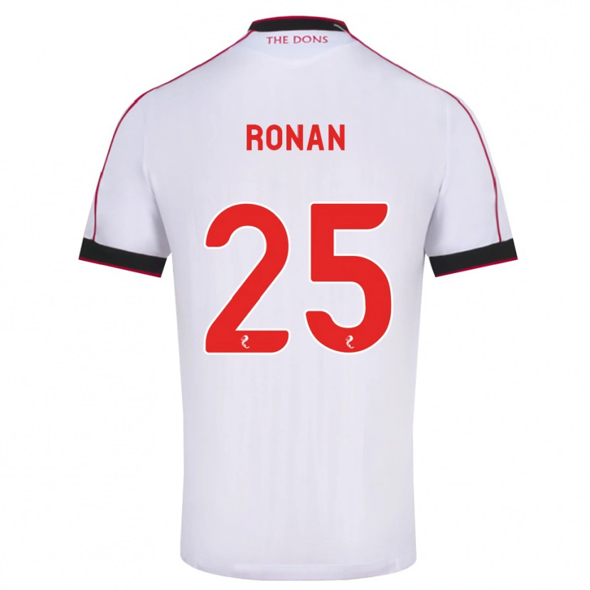 Danxen Homem Camisola Connor Ronan #25 Preto Vermelho Branco Alternativa 2026/27 Camisa Brasil