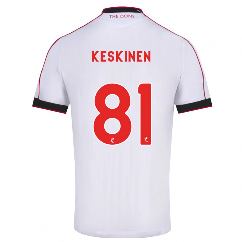 Danxen Homem Camisola Topi Keskinen #81 Preto Vermelho Branco Alternativa 2026/27 Camisa Brasil