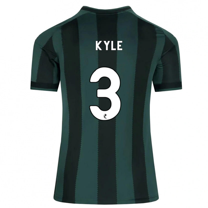 Danxen Homem Camisola Andrew Kyle #3 Cinza Ardósia Escuro Preto Alternativa 2026/27 Camisa Brasil