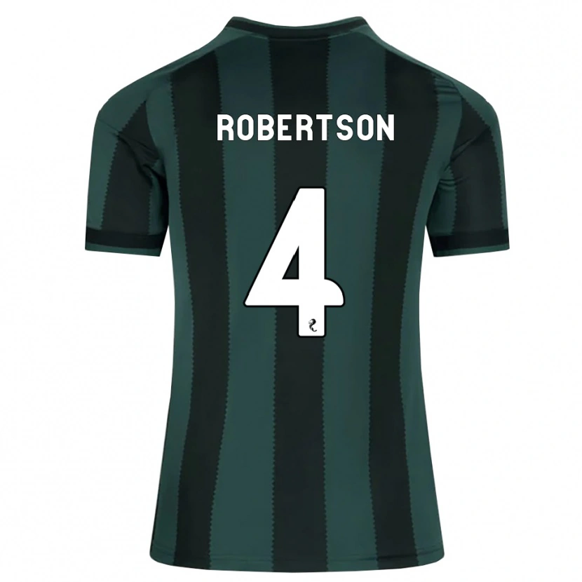 Danxen Homem Camisola Lisa Robertson #4 Cinza Ardósia Escuro Preto Alternativa 2026/27 Camisa Brasil