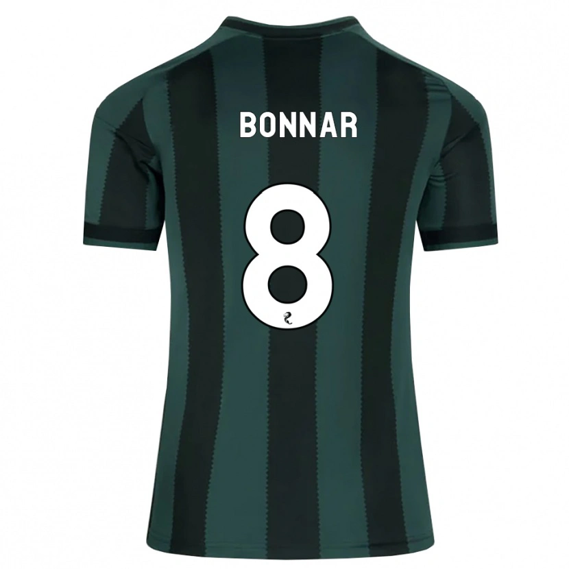 Danxen Homem Camisola Jude Bonnar #8 Cinza Ardósia Escuro Preto Alternativa 2026/27 Camisa Brasil
