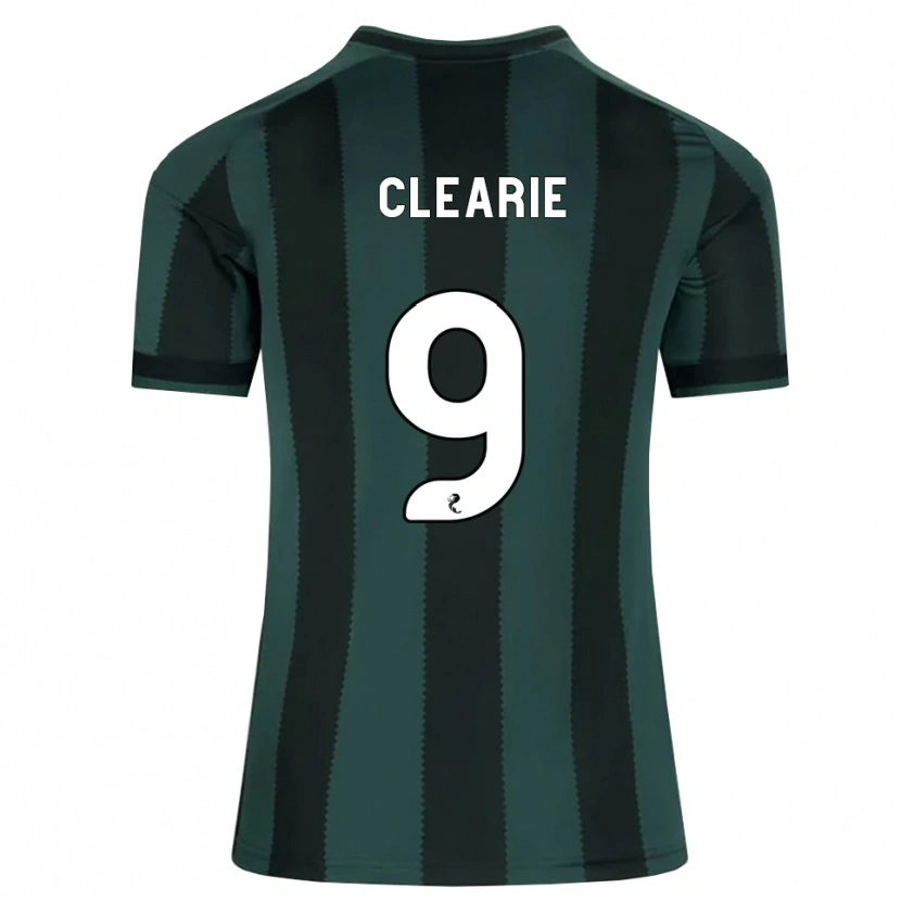 Danxen Homem Camisola Lucas Clearie #9 Cinza Ardósia Escuro Preto Alternativa 2026/27 Camisa Brasil