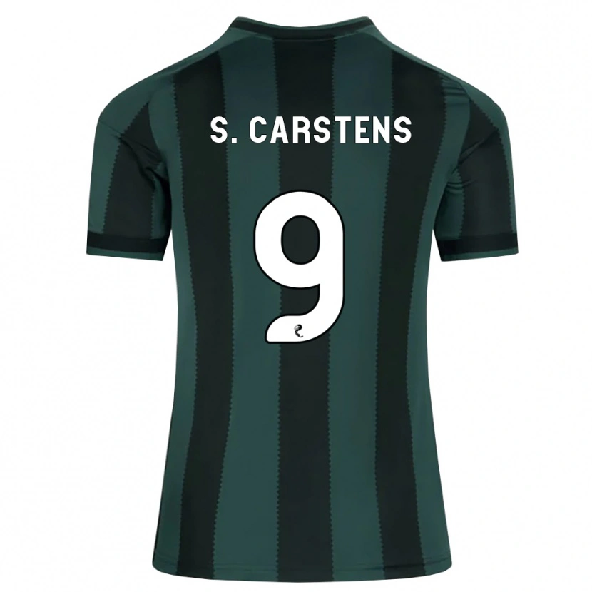 Danxen Homem Camisola Signe Carstens #9 Cinza Ardósia Escuro Preto Alternativa 2026/27 Camisa Brasil