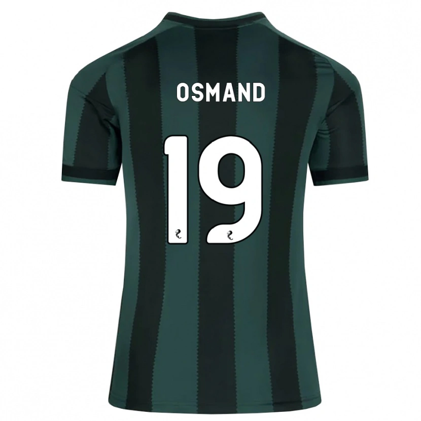 Danxen Homem Camisola Callum Osmand #19 Cinza Ardósia Escuro Preto Alternativa 2026/27 Camisa Brasil