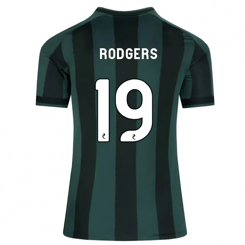 Danxen Homem Camisola Lisa Rodgers #19 Cinza Ardósia Escuro Preto Alternativa 2026/27 Camisa Brasil