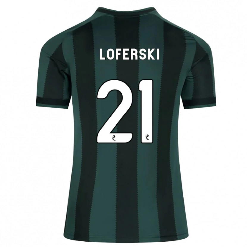 Danxen Homem Camisola Kit Loferski #21 Cinza Ardósia Escuro Preto Alternativa 2026/27 Camisa Brasil