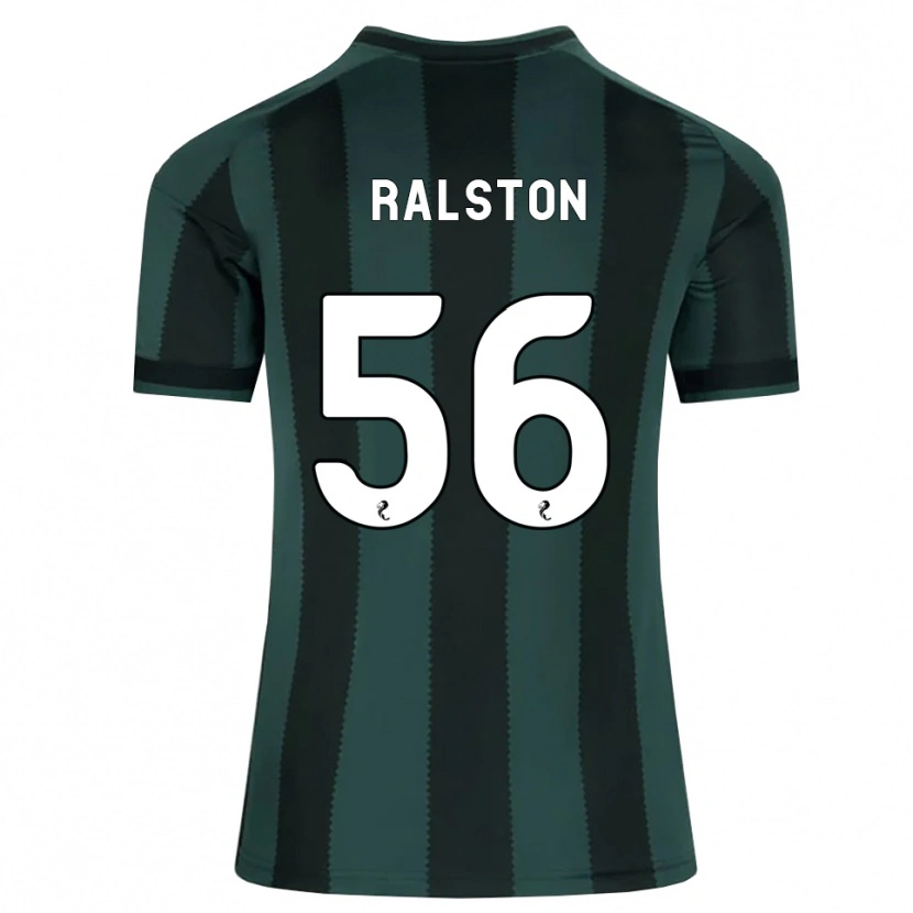 Danxen Homem Camisola Anthony Ralston #56 Cinza Ardósia Escuro Preto Alternativa 2026/27 Camisa Brasil