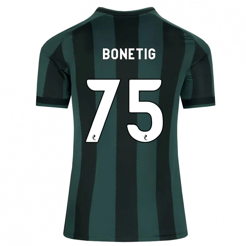 Danxen Homem Camisola Liam Bonetig #75 Cinza Ardósia Escuro Preto Alternativa 2026/27 Camisa Brasil