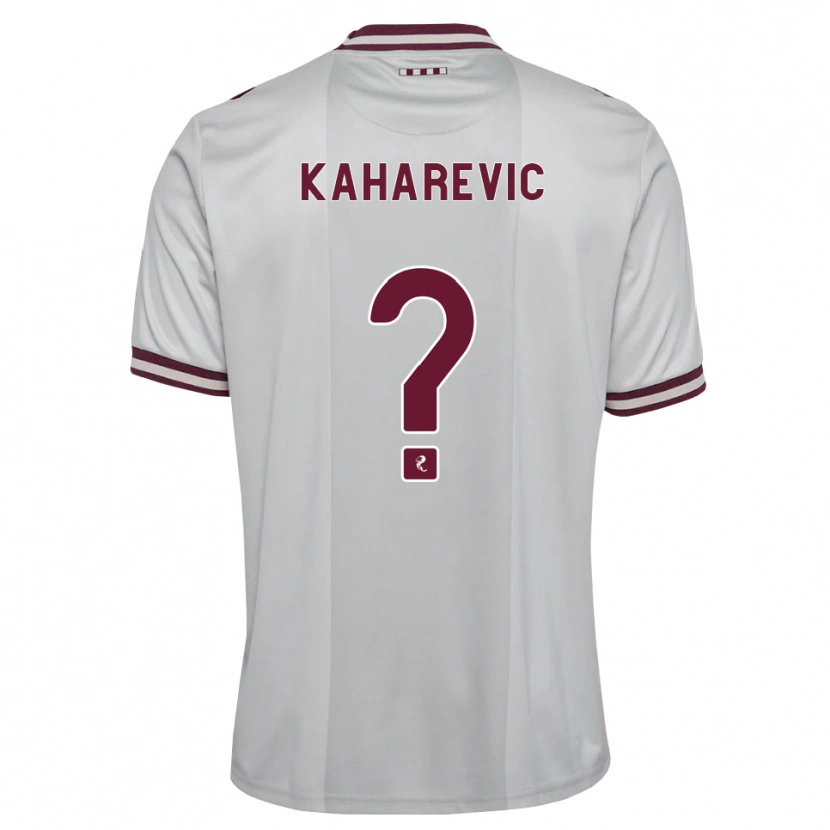 Danxen Homem Camisola Sinan Kaharevic #0 Branco Borgonha Alternativa 2026/27 Camisa Brasil