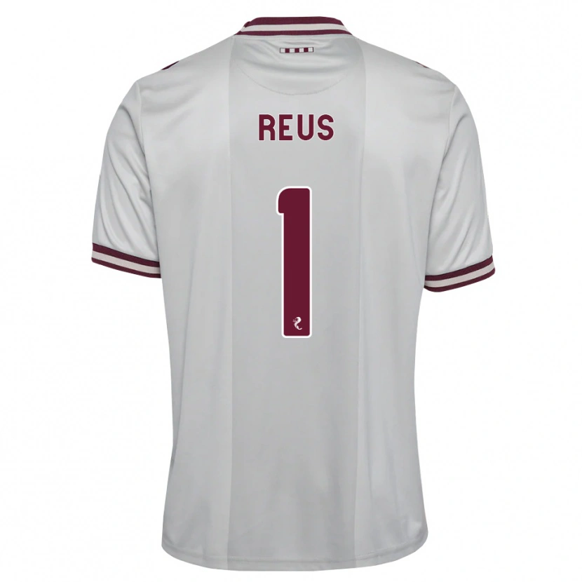 Danxen Homem Camisola Beau Reus #1 Branco Borgonha Alternativa 2026/27 Camisa Brasil