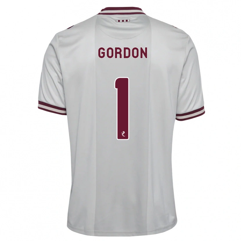 Danxen Homem Camisola Craig Gordon #1 Branco Borgonha Alternativa 2026/27 Camisa Brasil