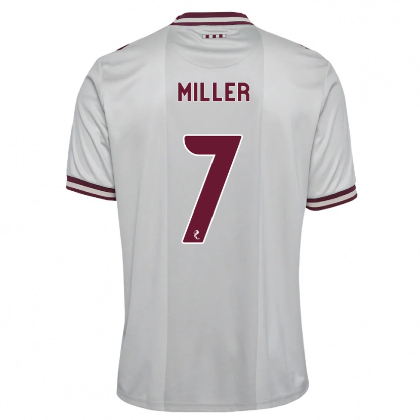 Danxen Homem Camisola Calvin Miller #7 Branco Borgonha Alternativa 2026/27 Camisa Brasil