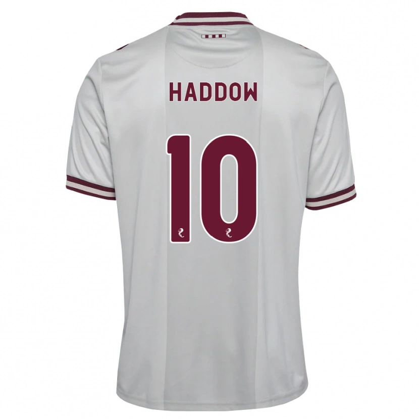 Danxen Homem Camisola Aiden Haddow #10 Branco Borgonha Alternativa 2026/27 Camisa Brasil