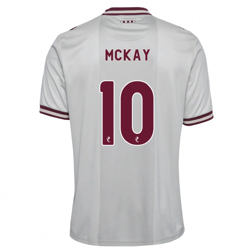 Danxen Homem Camisola Barrie Mckay #10 Branco Borgonha Alternativa 2026/27 Camisa Brasil