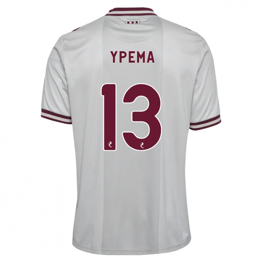Danxen Homem Camisola Danique Ypema #13 Branco Borgonha Alternativa 2026/27 Camisa Brasil
