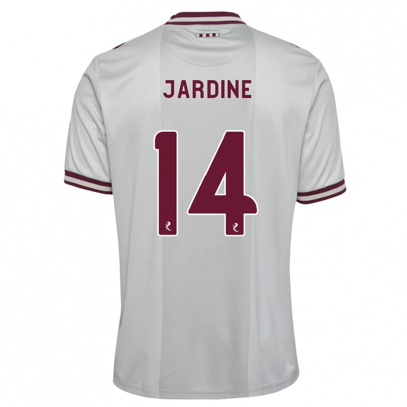 Danxen Homem Camisola Kayla Jardine #14 Branco Borgonha Alternativa 2026/27 Camisa Brasil