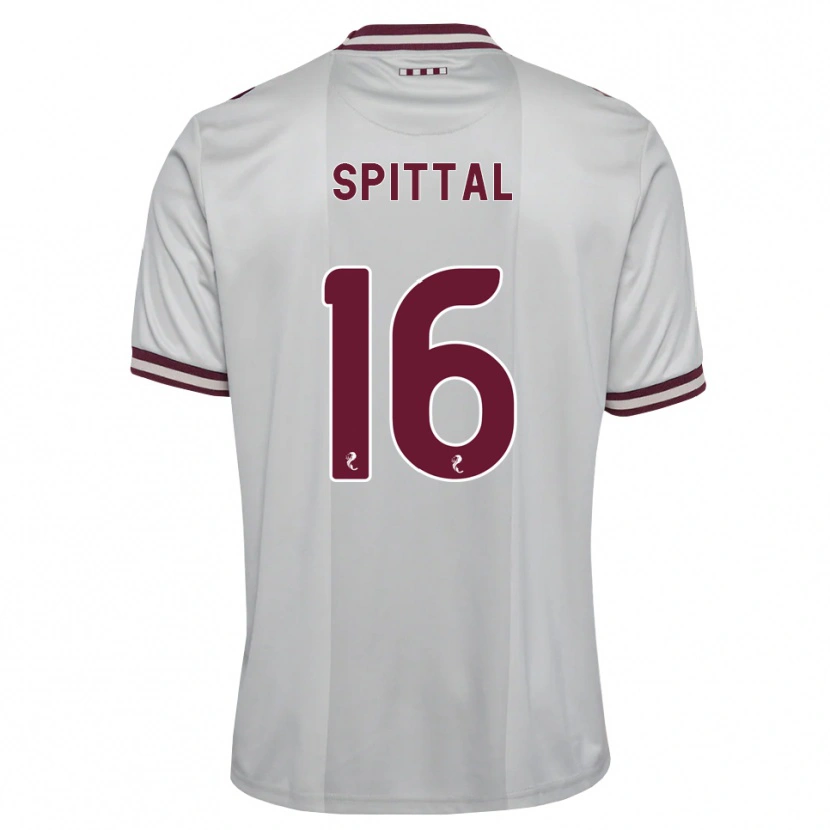 Danxen Homem Camisola Blair Spittal #16 Branco Borgonha Alternativa 2026/27 Camisa Brasil